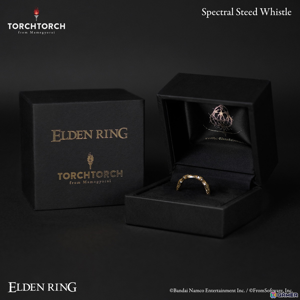 「ELDEN RING」のキーアイテム「霊馬の指笛」がフロム・ソフトウェアによる完全監修を受けたアクセサリーに！TORCH TORCHにて予約受付中の画像6