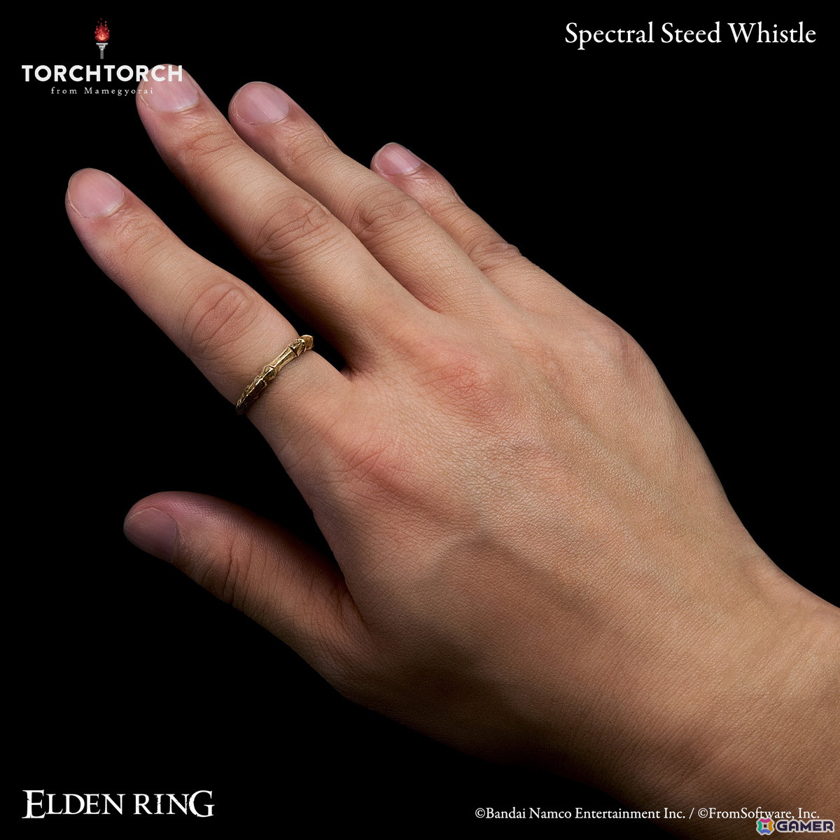「ELDEN RING」のキーアイテム「霊馬の指笛」がフロム・ソフトウェアによる完全監修を受けたアクセサリーに！TORCH TORCHにて予約受付中の画像7