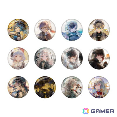 「メメントモリ Art Shop」第3回が名古屋で開催決定!アクリルスタンド、缶バッジにキャラクターのラインナップが追加の画像