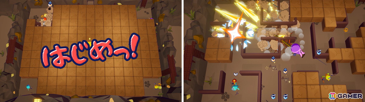 3Dアクション対戦ゲーム「ニンジャム！」がSteamで配信！新ステージ「ゴールド鉱山」や近日中に予定されているアップデート情報もの画像3