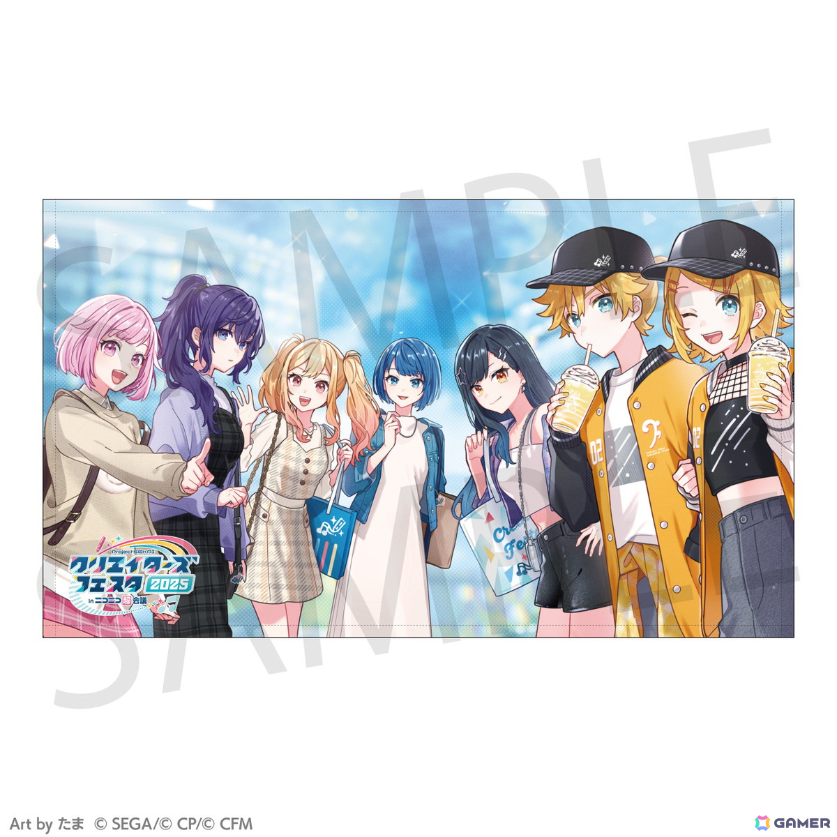 「プロセカ」4月28日より「クリエイターズフェスタ2025 in ニコニコ超会議」グッズの事後販売が受付開始!の画像