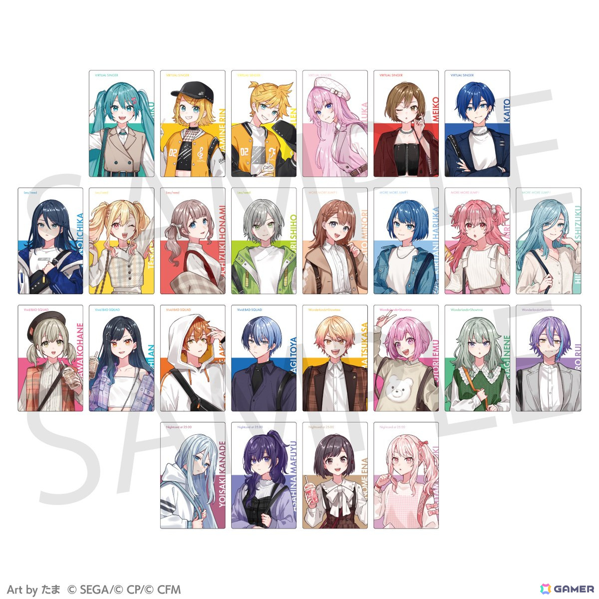 「プロセカ」4月28日より「クリエイターズフェスタ2025 in ニコニコ超会議」グッズの事後販売が受付開始!の画像