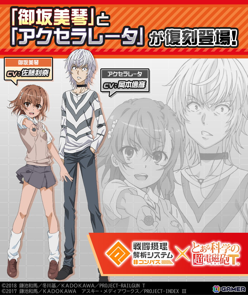 「#コンパス」でアニメ「とある魔術の禁書目録III」との初コラボが開催!上条当麻が新コラボヒーローとして参戦の画像