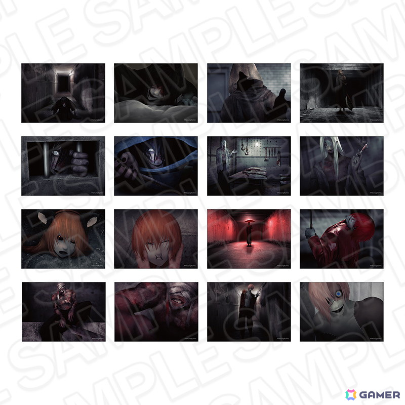 「文字化化 POP UP SHOP」が新宿マルイ アネックス 7Fで5月29日より開催!八名木先生による「這いばい男」と「赤い傘の男」の新規イラストを使用したグッズもの画像