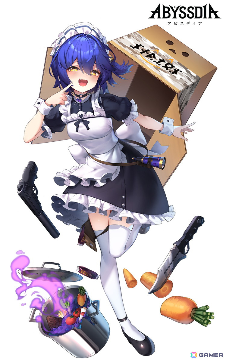美少女系RPG「アビスディア」の公式VTuber「スカヤ」が本日21時に正式デビュー!デビューウィークとして5月6日まで毎日ライブ配信を実施の画像