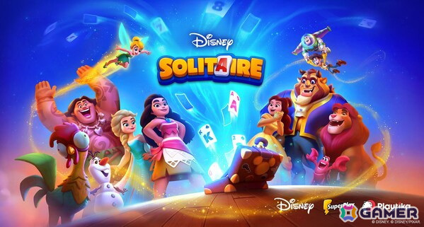 ディズニーとコラボしたSuperPlayによるソリティアゲーム「Disney Solitaire」が全世界で配信中の画像