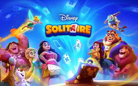 ディズニーとコラボしたSuperPlayによるソリティアゲーム「Disney Solitaire」が全世界で配信中