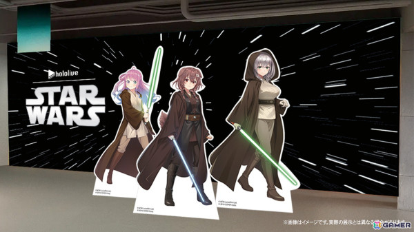 「ホロライブ」所属の戌神ころねさん、白銀ノエルさん、姫森ルーナさんによる「スター・ウォーズ」のスペシャル応援プロジェクトが実施！特別番組や展示イベントなどの画像4