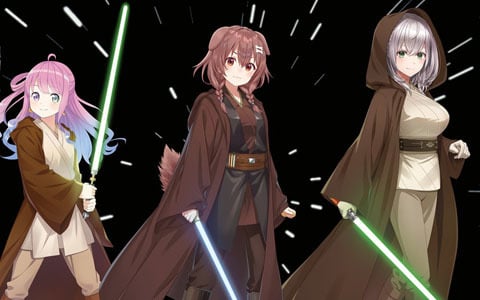 「ホロライブ」所属の戌神ころねさん、白銀ノエルさん、姫森ルーナさんによる「スター・ウォーズ」のスペシャル応援プロジェクトが実施！特別番組や展示イベントなど