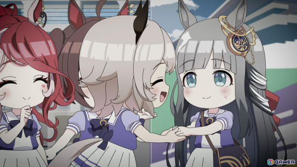 「ウマ娘 プリティーダービー」のゴールデンウィークは「Gray Week」！アニメ「うまゆる」の新作「うまゆる ぷりてぃ～ぐれい」が配信の画像
