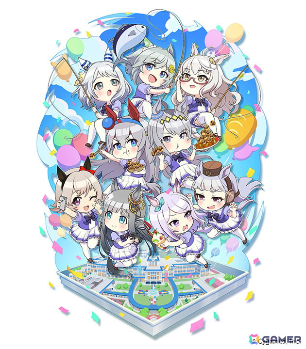 「ウマ娘 プリティーダービー」のゴールデンウィークは「Gray Week」!アニメ「うまゆる」の新作「うまゆる ぷりてぃ~ぐれい」が配信の画像