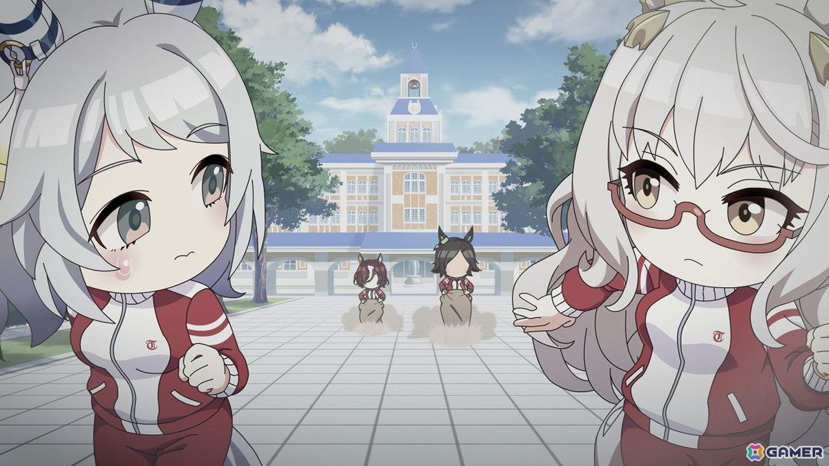 「ウマ娘 プリティーダービー」のゴールデンウィークは「Gray Week」！アニメ「うまゆる」の新作「うまゆる ぷりてぃ～ぐれい」が配信の画像14