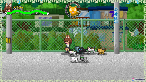 血沸きネコ踊る90年代風ベルトスクロールアクション「ネコパワー!やちよ」のSteamページが公開!の画像