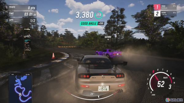 「JDM: ジャパニーズ・ドリフト・マスター」ストーリーやコアゲームプレイの紹介映像が公開！主人公とライバルの対決シーンもの画像