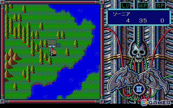 超機械生命体「クリムゾン」の打倒を描くRPG「クリムゾンIII（PC-9801版）」が「プロジェクトEGG」にて配信！の画像