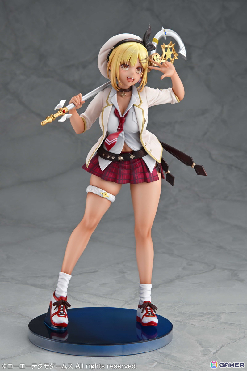 「レスレリアーナのアトリエ」のイベント「レスレリ学園」に登場した金髪ギャル姿のライザが1/7スケールフィギュアになって登場！予約受付も実施中の画像3