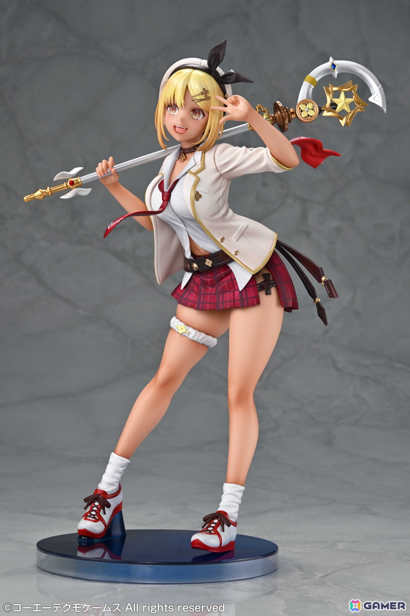 「レスレリアーナのアトリエ」のイベント「レスレリ学園」に登場した金髪ギャル姿のライザが1/7スケールフィギュアになって登場！予約受付も実施中の画像9
