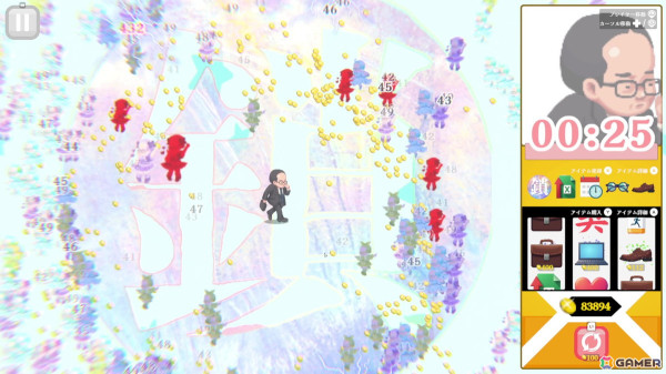 「おじvsおじ」が5月2日にSteamでリリース！3,000体のおじから15分生き残るのを目指すリアルタイムデッキ構築アクションゲームの画像6