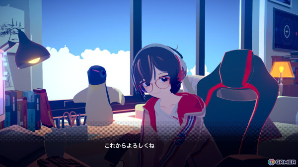 少女と共にデスクワークができる癒し系作業用ADV「Chill With You」が発表！背景や音楽のカスタマイズなど作業に集中できる要素が満載の画像