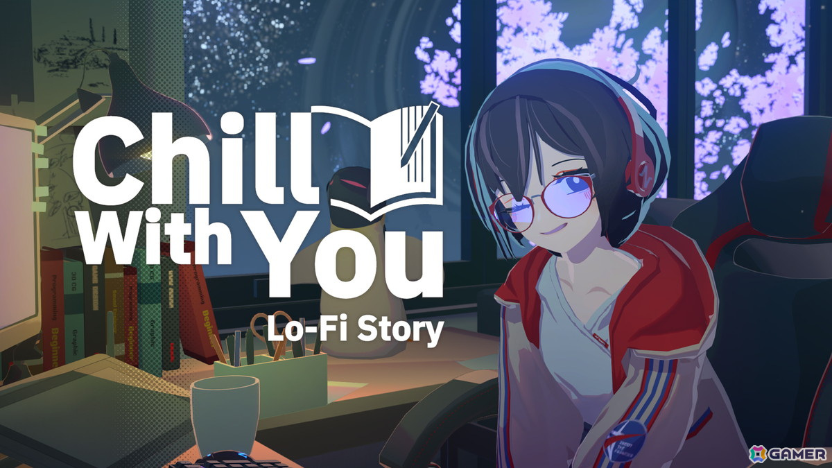 少女と共にデスクワークができる癒し系作業用ADV「Chill With You」が発表!背景や音楽のカスタマイズなど作業に集中できる要素が満載の画像