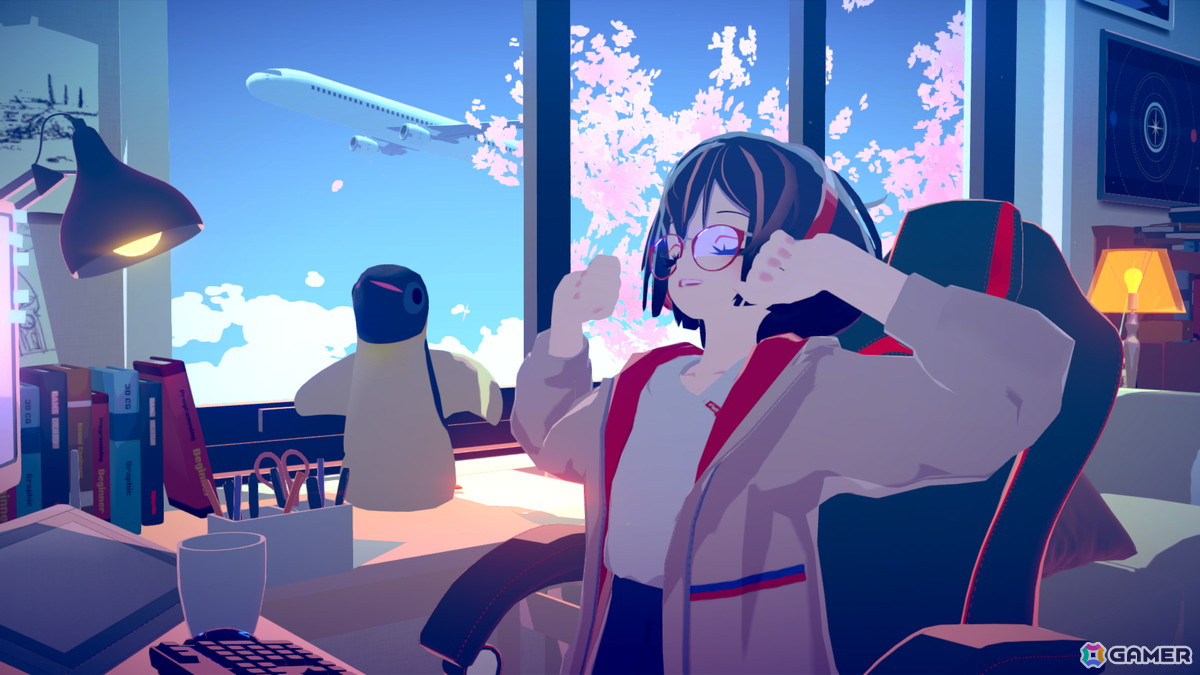 少女と共にデスクワークができる癒し系作業用ADV「Chill With You」が発表！背景や音楽のカスタマイズなど作業に集中できる要素が満載の画像5
