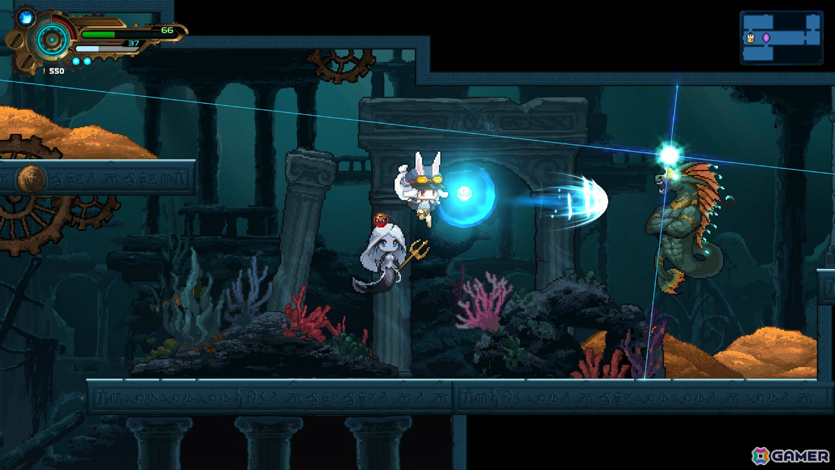 2Dメトロイドヴァニア「TEVI」日本語パッケージ版がSwitchで7月17日に発売!予約特典はテビィたちの描き下ろしマウスパッドの画像