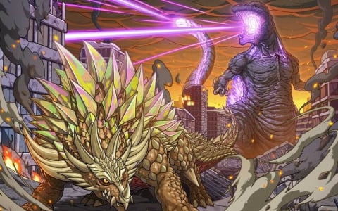 「ゴジラ バトルライン」新シーズン「未来予知怪獣現る」が開催！ゴジラ（2016）シン・ゴジラ：オルソver.や「ゴジラS.P」のアンギラス（2021）が登場