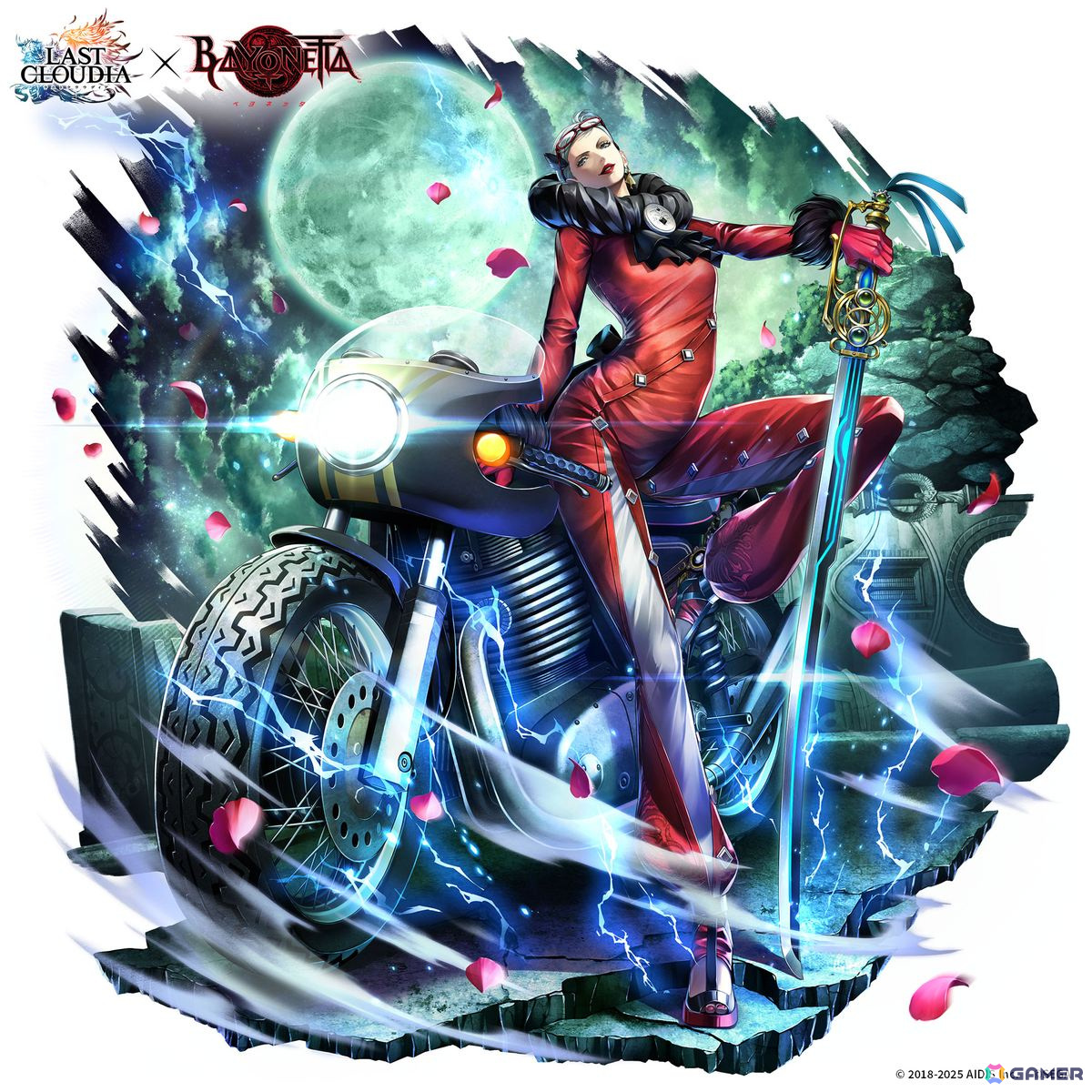 「ラストクラウディア」で「ベヨネッタ」の復刻コラボガチャが開催！コラボユニットのベヨネッタ（CV：田中敦子）とジャンヌ（CV：園崎未恵）が登場の画像