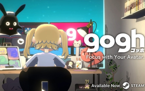 アバター集中支援アプリ「gogh」のPC版「gogh: Focus with Your Avatar」がSteamでリリース！