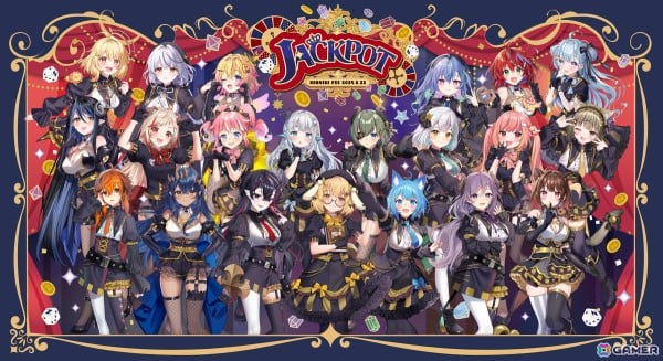 VTuber事務所「ななしいんく」の全体ライブ「NANASHI FES 2025 “JACKPOT”」が8月22日に豊洲PITで開催！の画像1