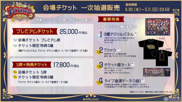 VTuber事務所「ななしいんく」の全体ライブ「NANASHI FES 2025 “JACKPOT”」が8月22日に豊洲PITで開催！の画像2