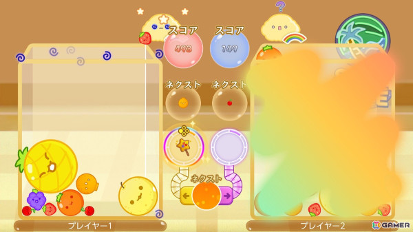 Switch版「スイカゲーム」の「2人プレイモード 追加パック」に新モード「アイテム」が登場！6つのアイテムを使ってスコアを競おうの画像