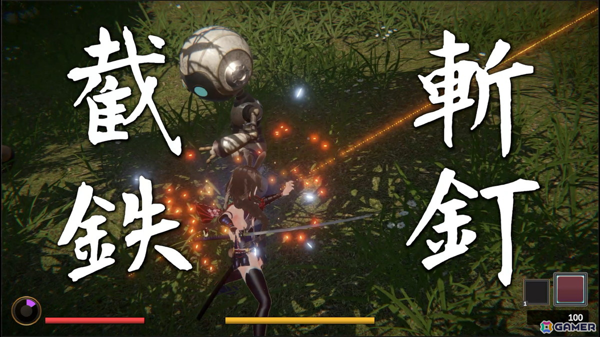 ウサ耳忍者が敵をバラバラに斬り刻んで蹴り飛ばす和風SFアクションゲーム「TONIN: 兎忍」のクラウドファンディングがKickstarterでスタート！の画像