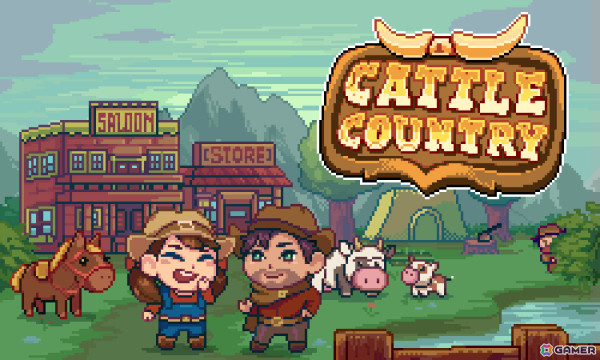 カウボーイ・スローライフゲーム「Cattle Country」の発売日が5月27日に決定！クラフトや農業、家づくりなど盛りだくさんの体験版も配信の画像1