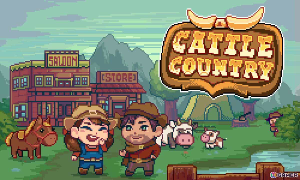 カウボーイ・スローライフゲーム「Cattle Country」の発売日が5月27日に決定！クラフトや農業、家づくりなど盛りだくさんの体験版も配信の画像