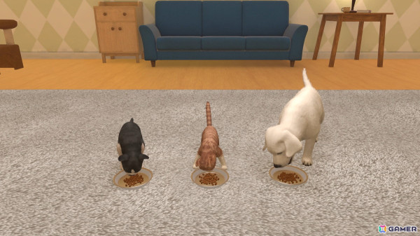 犬と猫をお世話して成長を体験できるペットコミュニケーションアプリ「with My Buddy」がApple Arcadeにて配信！の画像