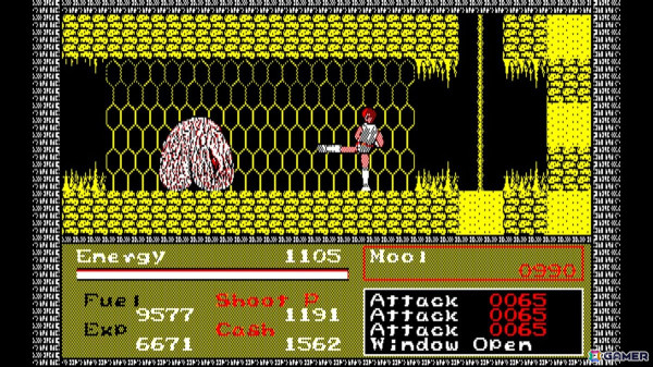 「EGGコンソール 未来 PC-8801mkIISR」がSwitchでリリース！空中はシューティング、地下では格闘アクションが楽しめるの画像