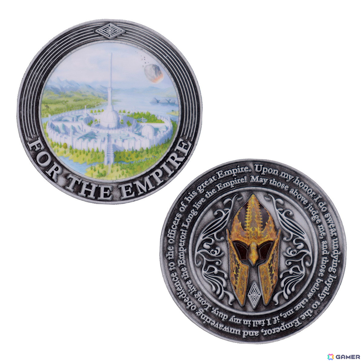 「The Elder Scrolls IV: Oblivion Remastered」の公式ライセンスグッズがインフォレンズより登場！熱烈なファンNPCをモチーフにしたピンバッジなどがラインナップの画像