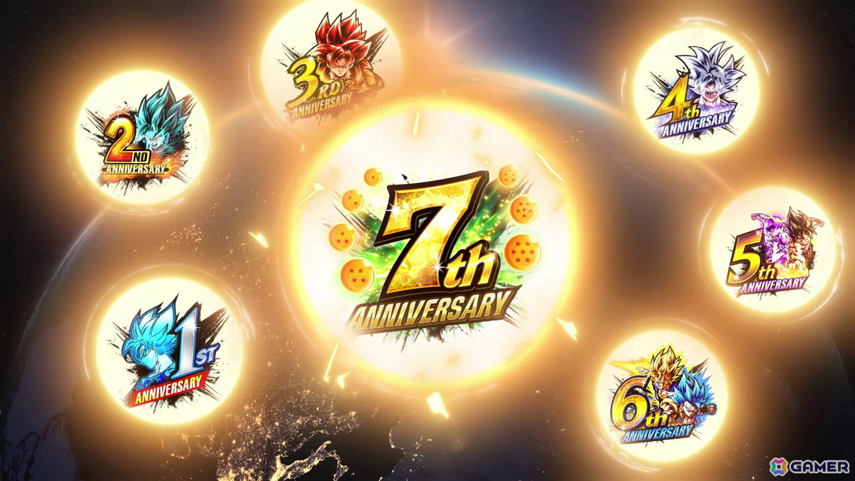 「ドラゴンボール レジェンズ」新キャラクター情報が解禁となる7周年キャンペーン直前生配信が5月23日に実施！ティザーPVが公開にの画像