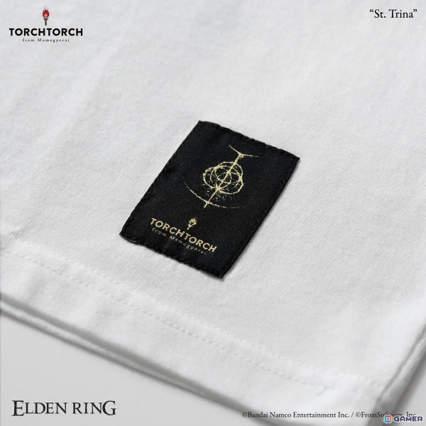 「ELDEN RING」とTORCH TORCHの新作コラボアイテムが7月に発売！DLC「SHADOW OF THE ERDTREE」より「聖女トリーナ」のTシャツが登場の画像6