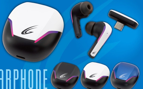 SwitchやPS5などで使用できる「CYBER・ワイヤレスゲーミングイヤホン」が発売！