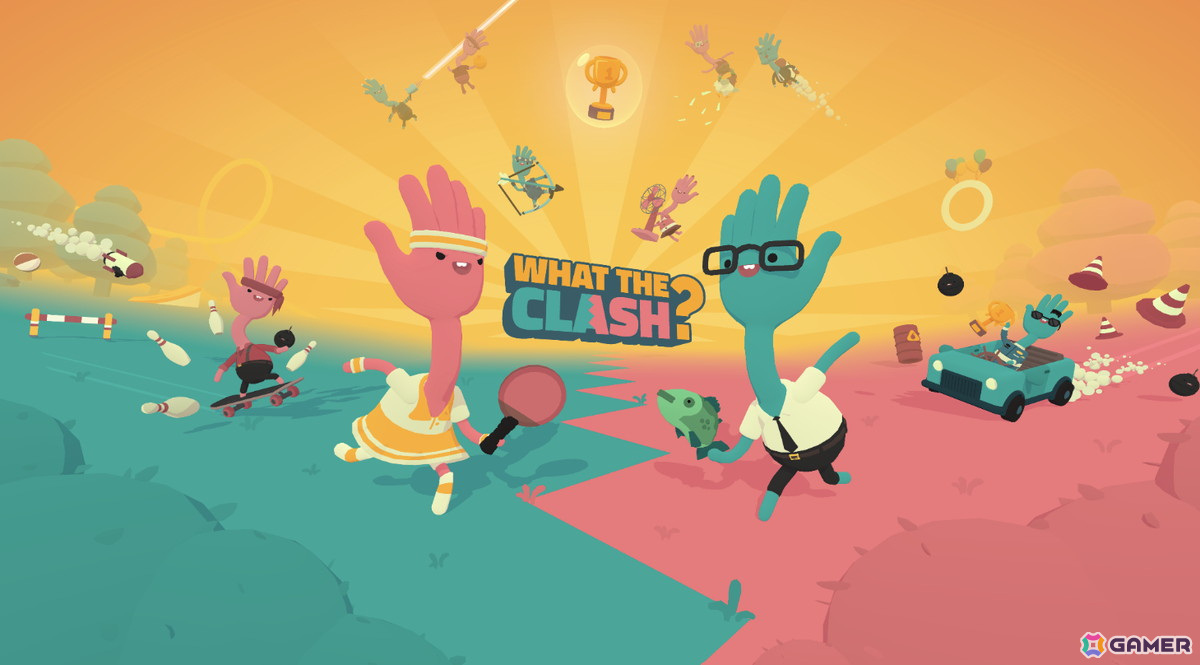 ゲームルールを改造しながら遊ぶ奇想天外対戦ゲーム「WHAT THE CLASH？」がApple Arcadeでリリース！の画像