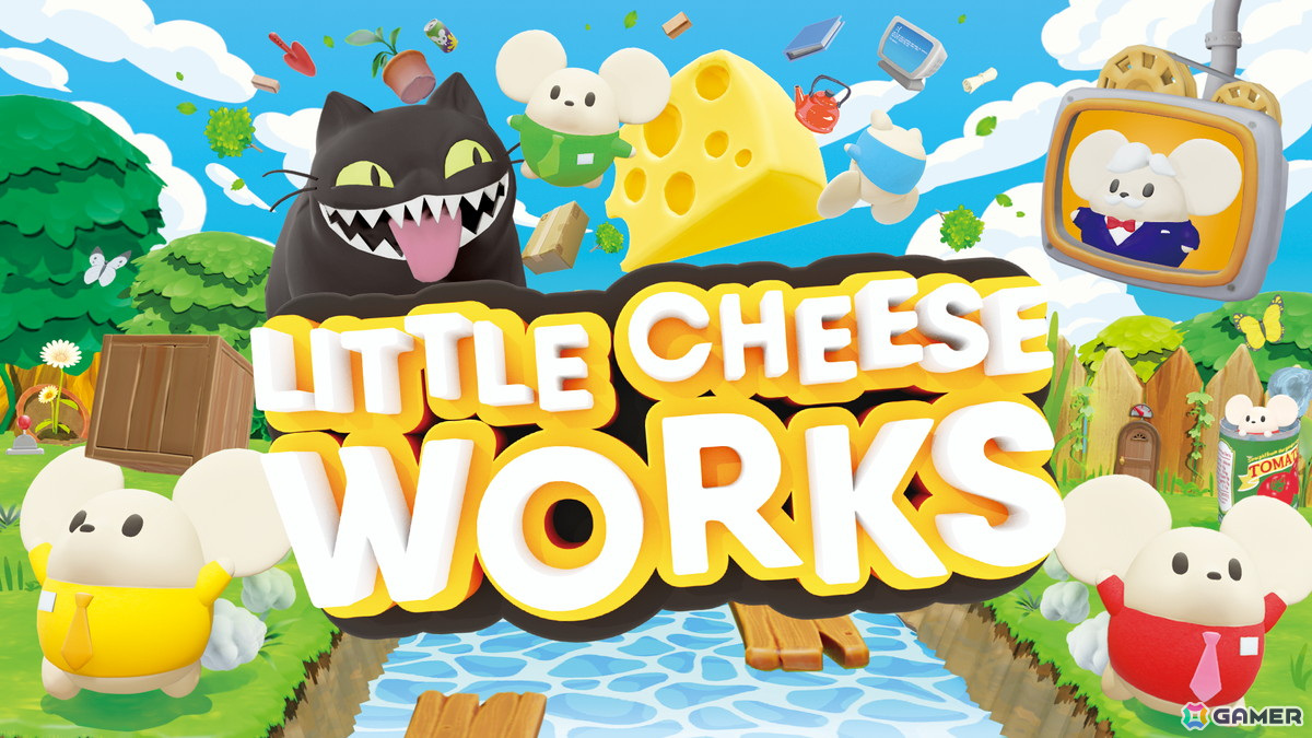 協力アクション「Little Cheese Works」が「東京ゲームダンジョン8」に出展!ボイチャでも起きてしまう猫に注意してチーズを運ぼうの画像