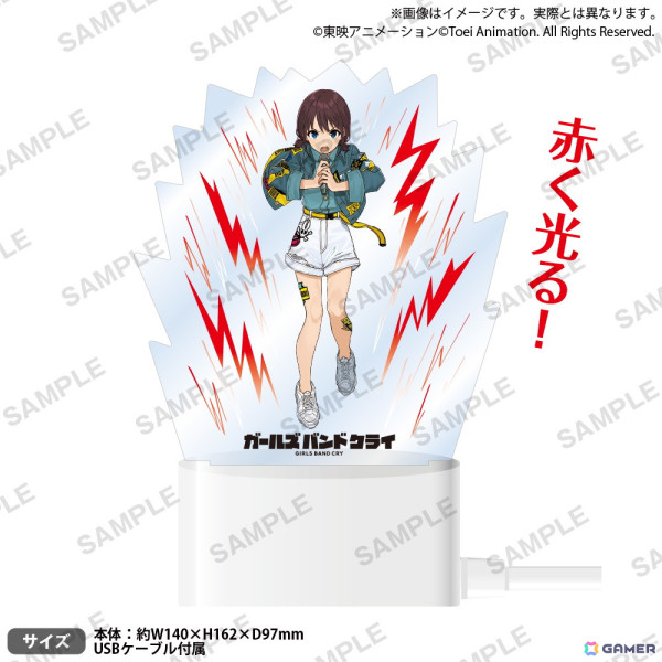 「ガールズバンドクライ」モッズスタイルVer. フェア in アニメイトが6月20日より開催！描き下ろしイラストを使用したグッズ販売や購入特典もの画像12