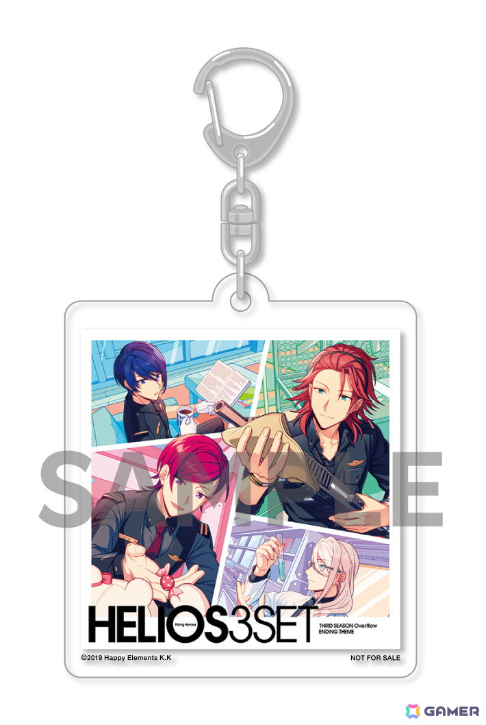 「エリオスR」THIRD SEASON「Overflow」ENDING THEMEの店舗別特典デザインが公開!の画像