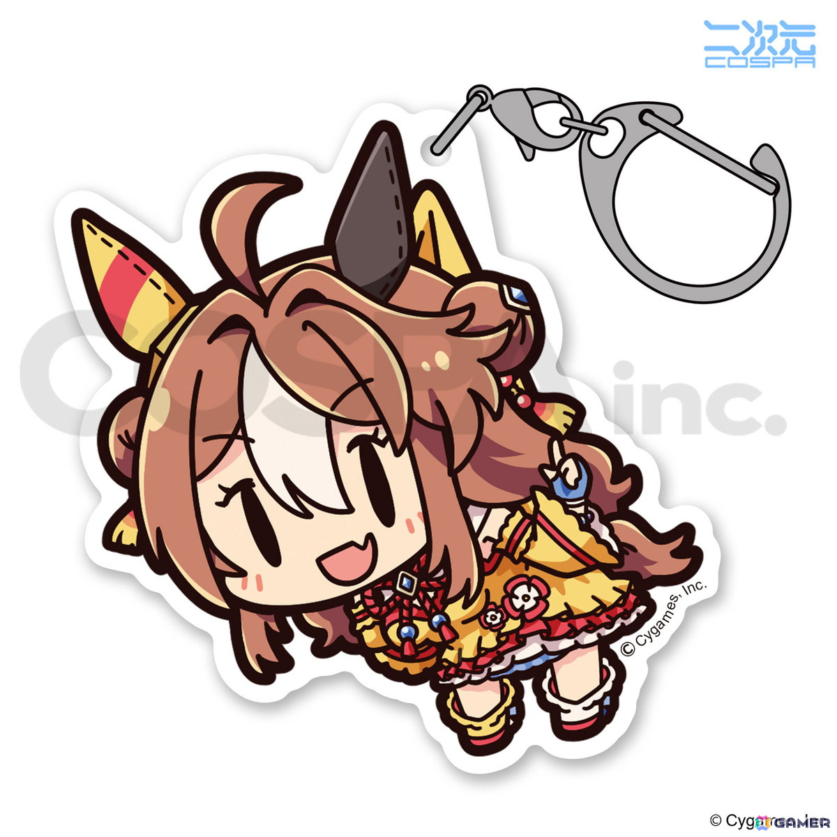 「ウマ娘 プリティーダービー」サトノダイヤモンドやドゥラメンテたちが「アクリルつままれ」になって二次元コスパから登場!の画像
