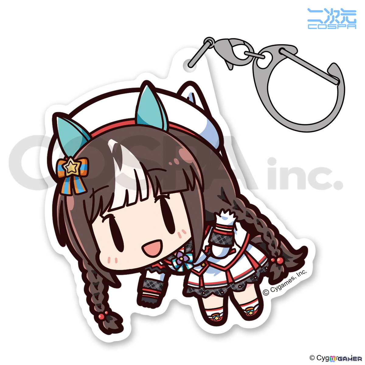 「ウマ娘 プリティーダービー」サトノダイヤモンドやドゥラメンテたちが「アクリルつままれ」になって二次元コスパから登場!の画像