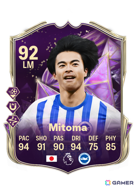 「EA SPORTS FC 25」プレミアリーグ、WSL、EFLのシーズン最優秀チームが発表！三笘薫選手、田中碧選手らが選出の画像4