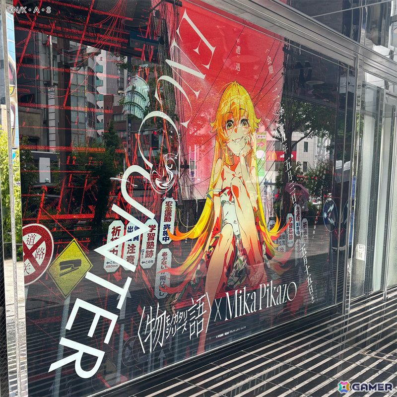 アニメ「〈物語〉シリーズ」とイラストレーター・Mika Pikazo氏のコラボPOP-UP「ENCOUNTER 遭遇」が本日よりアキバCOギャラリーで開催!の画像