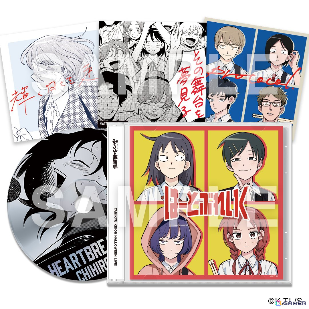 「ふつうの軽音部」初の体験型ポップアップショップが5月30日より開催!原作グッズ&ゲストイラストレーターコラボグッズを販売の画像